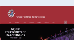 Desktop Screenshot of gfbarcelinhos.com