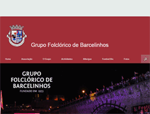 Tablet Screenshot of gfbarcelinhos.com